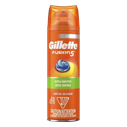 Image for Gillette Shave Gel, Ultra Sensitive,198gr from Roger's Family Pharmacy