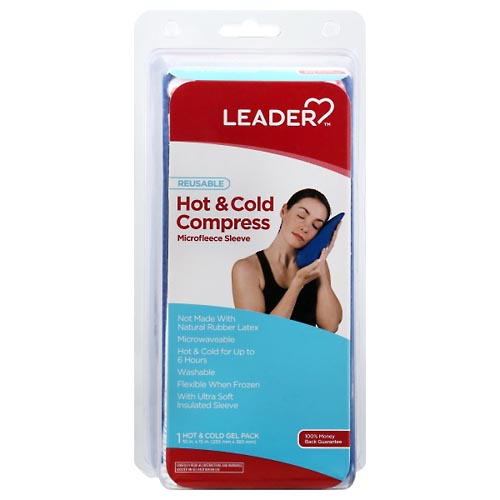 Image for Leader Hot & Cold Compress, Reusable,1ea from Roger's Family Pharmacy