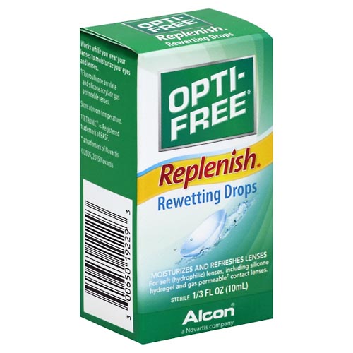 Image for Opti Free Rewetting Drops,0.33oz from Roger's Family Pharmacy